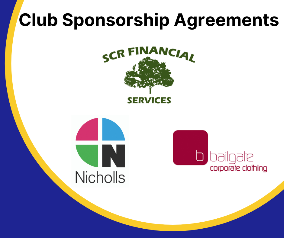New Sponsorship Agreements